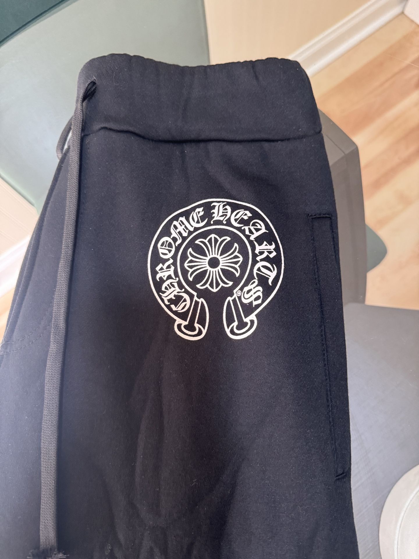 Chrome Hearts All Over Cemetery Monogram Sweatpants Black M