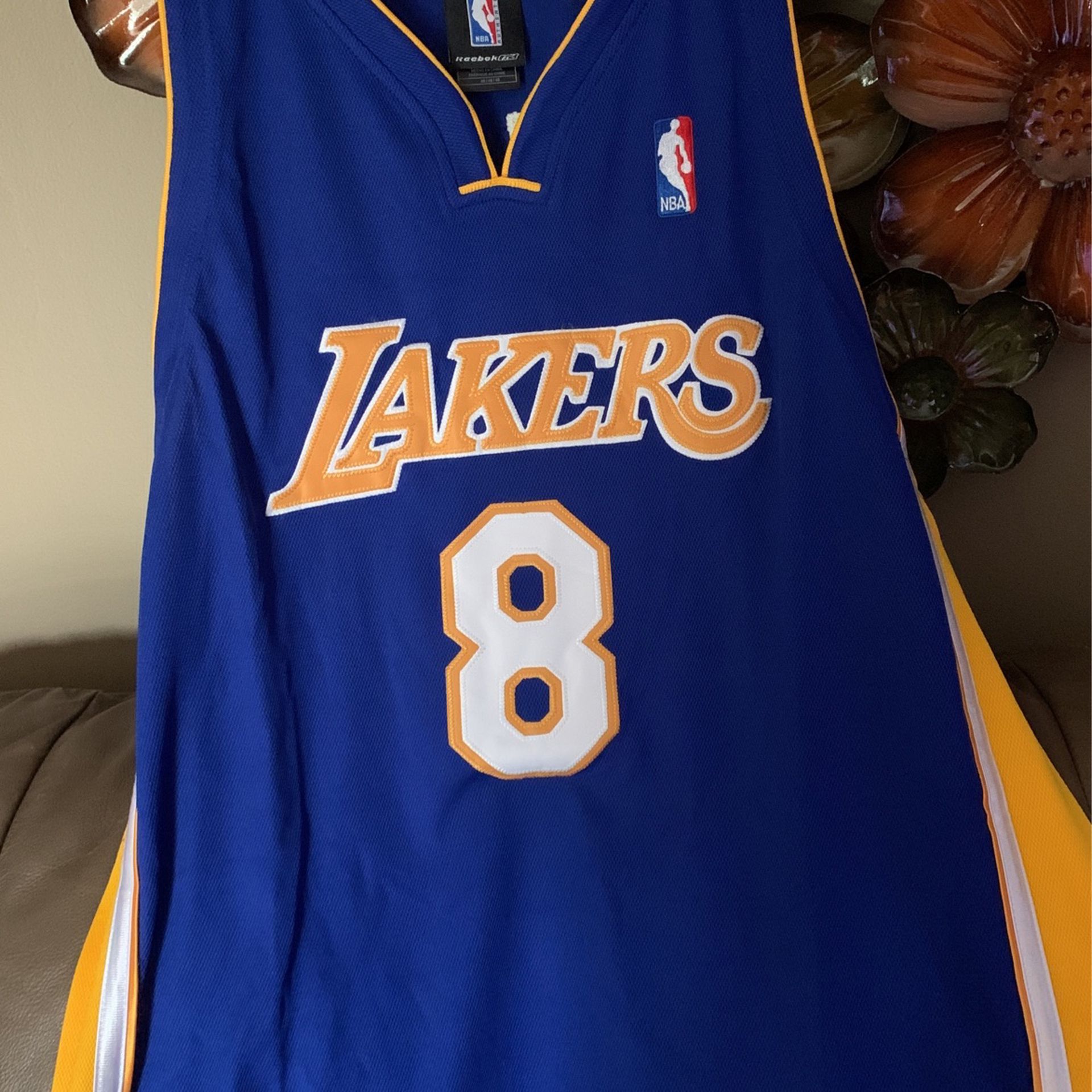Kobe Bryant Embroidered Jersey Size 48 Gently Used