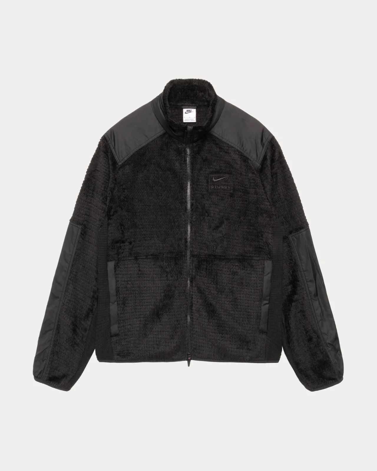 Stussy x Nike Full Zip Fleece Black | Men’s Size XL | HQ8524-010 (2025) NWT
