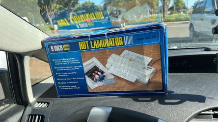 GORDON 9" HOT LAMINATOR - FAST WARM UP - 300 DEGREE - FAST 0.4 PER MINUTE & MORE