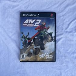 ATV 2 Quad Power Racing (Sony PlayStation 2, 2003) PS2 Complete w/ Manual 