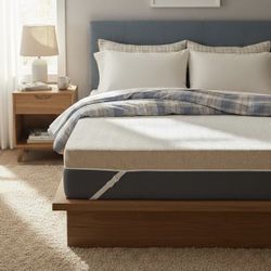  4 Inch Memory Foam Mattress Topper Twin XL