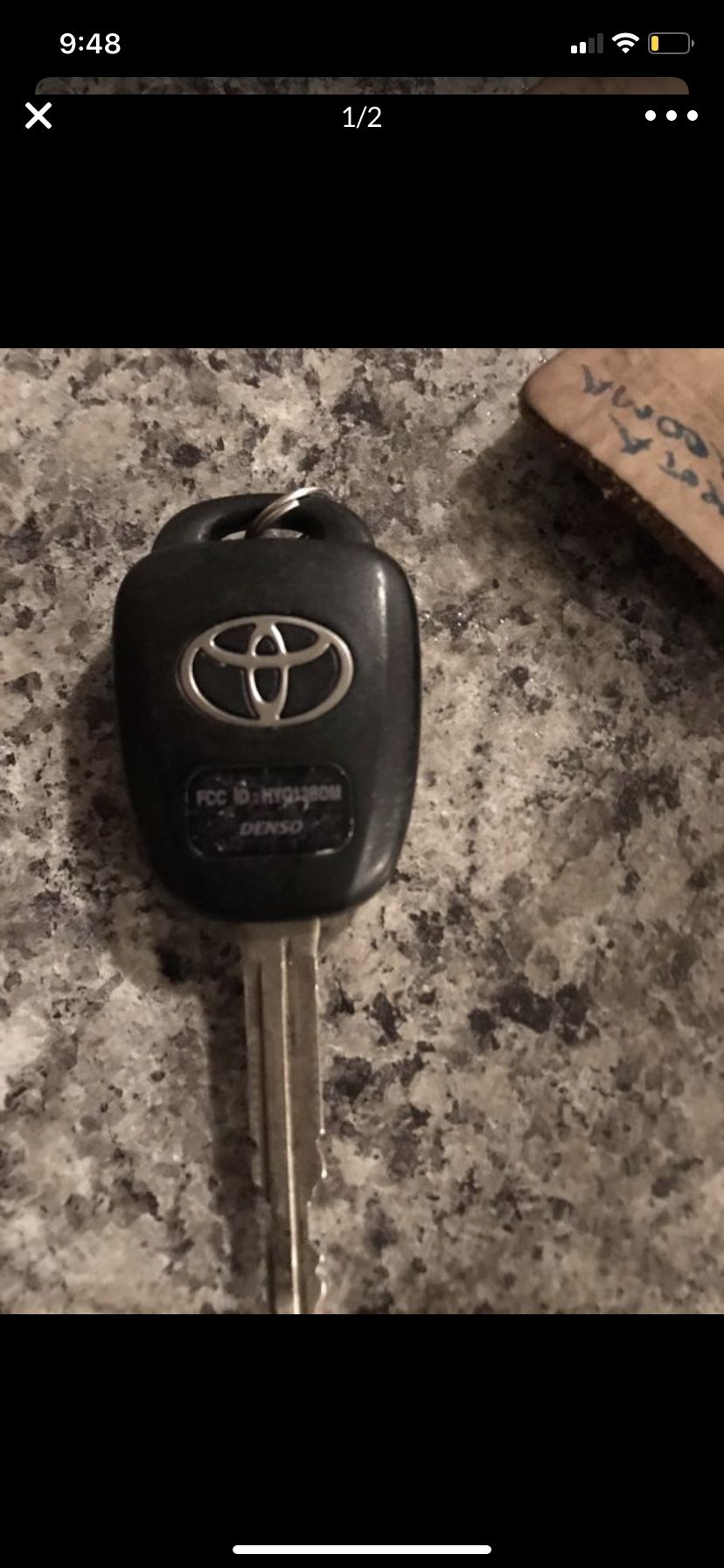 Toyota Key Fob