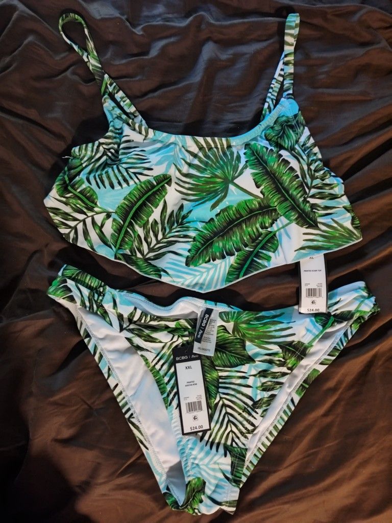 BCBG XXL Bikini Top And Bottom