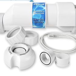 XtremepowerUS Salt Cell Plate Chlorination for In-Ground Pools up to 40,000 Gallons Build-in Temp Sensor Compatible with Hayward W3AQR3, BLH20-AY