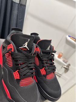 Jordan 4s “Red Thunder”