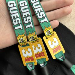 Summer Smash 3 Day Guest Wrist Band 