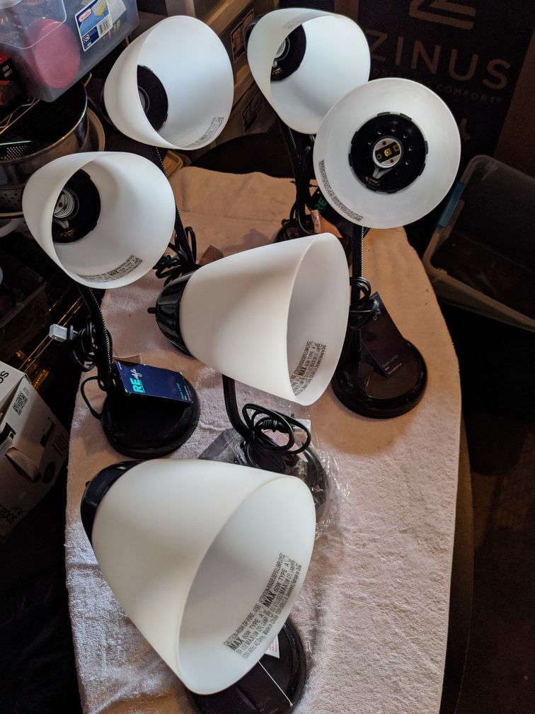 Brand New Desk Lamps