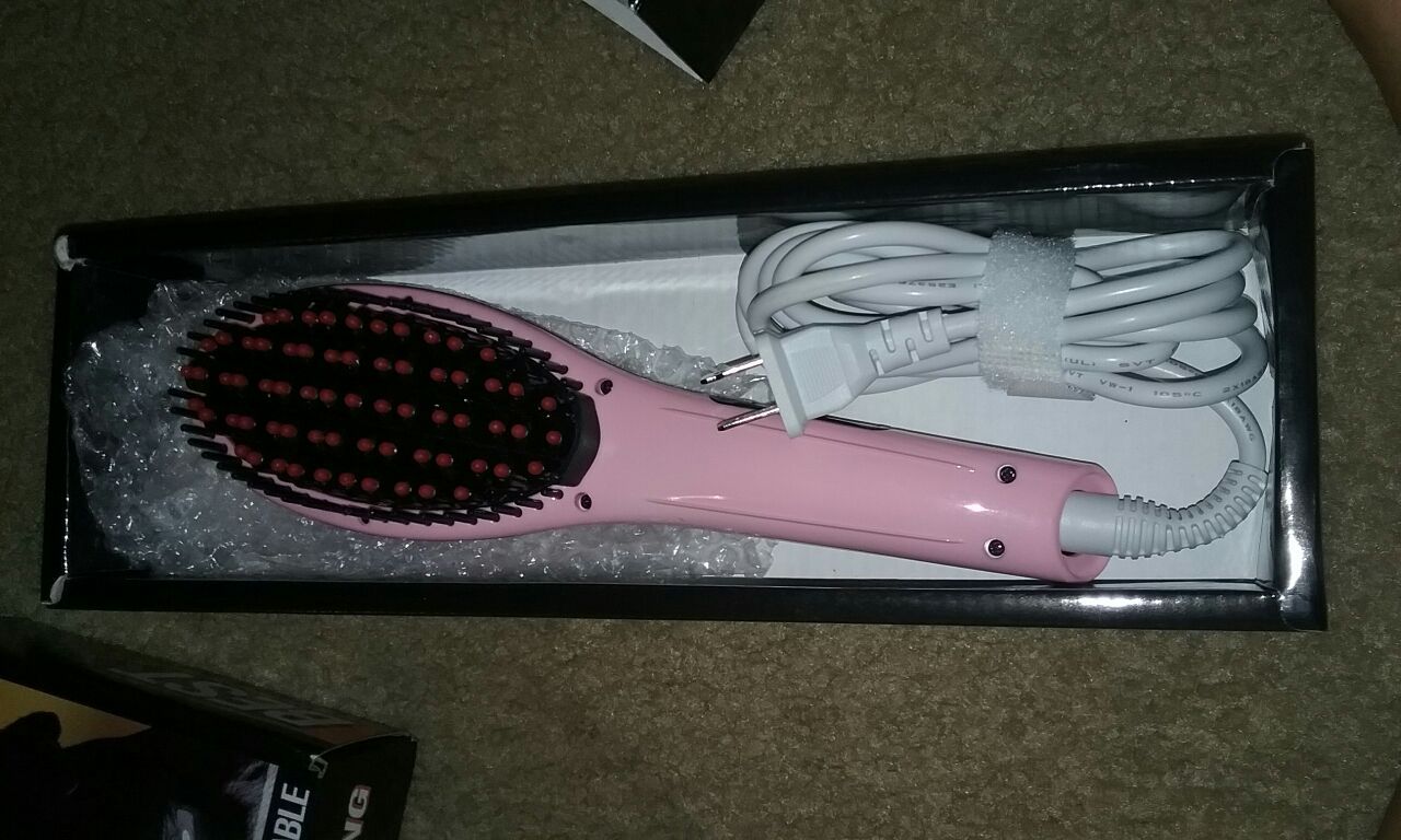 Hair Straightener Brush