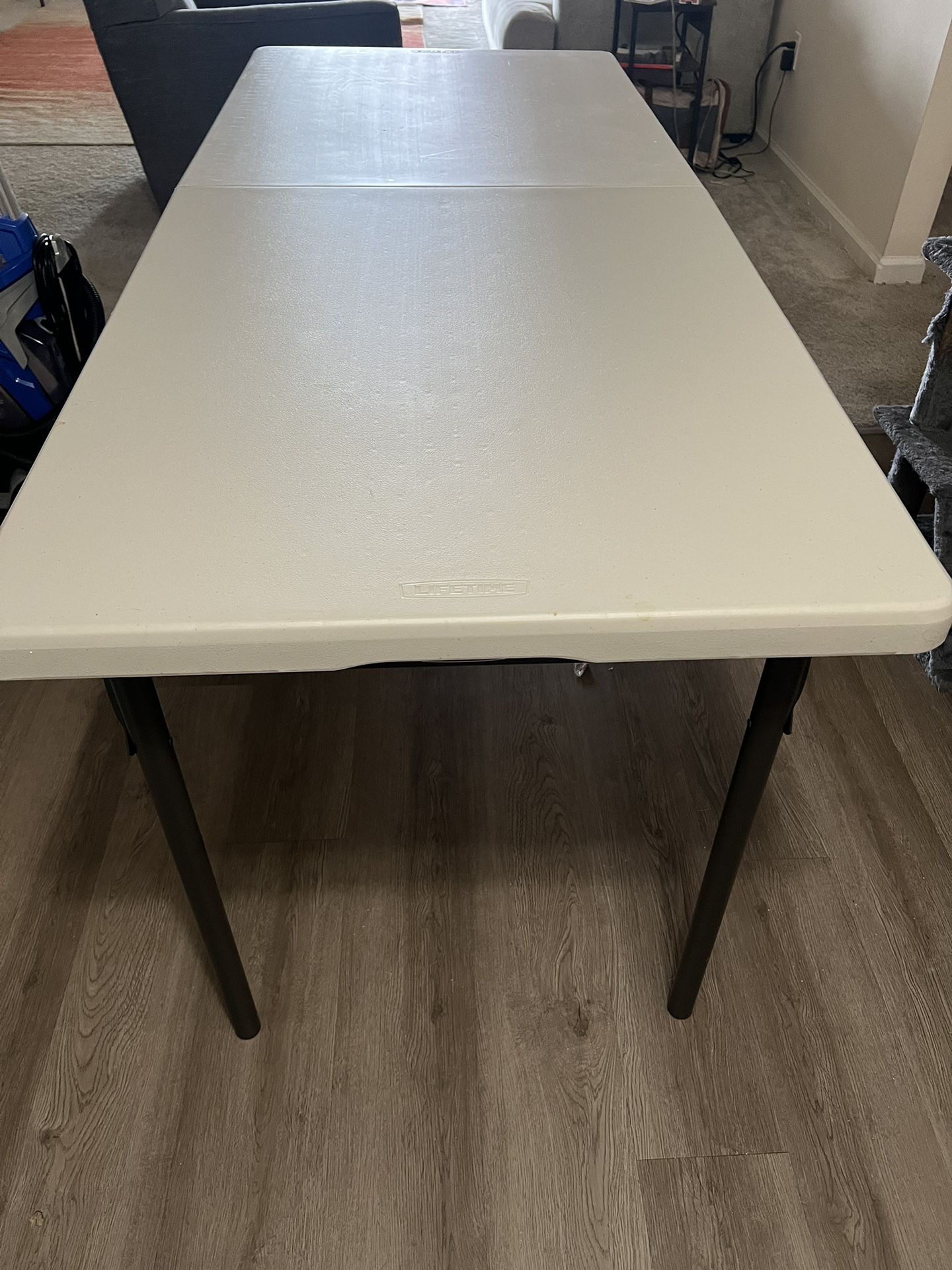 6ft Folding Table 8 Chairs
