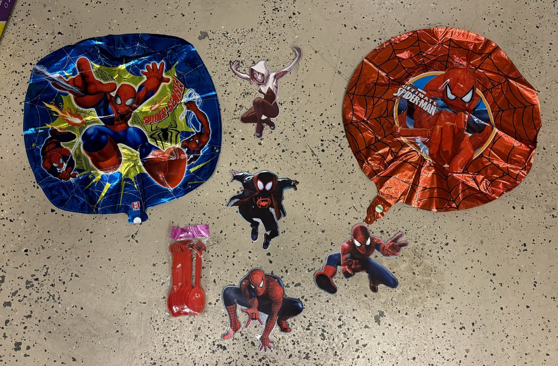 Spiderman Mylar Ballon’s