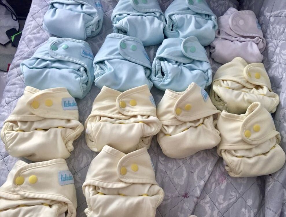 Luludew All in One Newborn Cloth Diapers