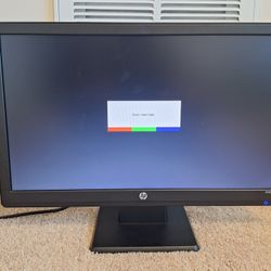 HP 20" Computer Monitor / Screen 
