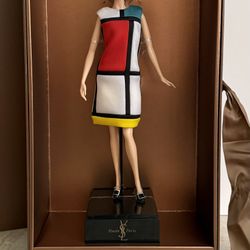 YSL Barbie® Doll - Mondrian Dress