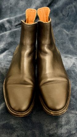 Common Projects Black Chelsea Boots
