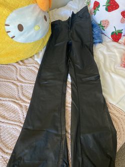 Edikted Faux Leather Pants