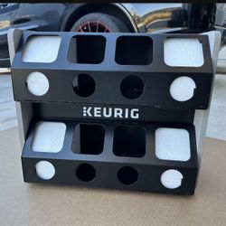 Keurig Premium 8-Sleeve K-Cup® Pod Storage Rack - 18" Height × 16" Width x 21" Depth - 1 Carton
