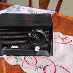 vintage antique tube radio works