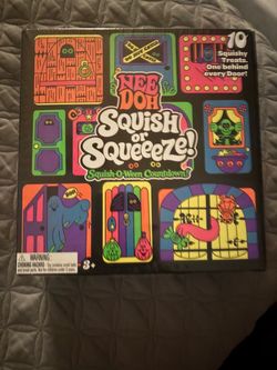 Nee Doh Squish or Squeeeeze Squish-O-Ween Countdown