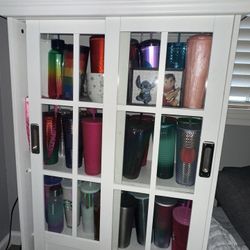 Display case (not cups) 