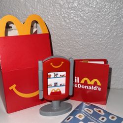 McDonald’s Tiny Happy Meal (toy Display)