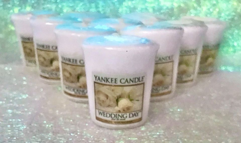Wedding Day Votive Candles