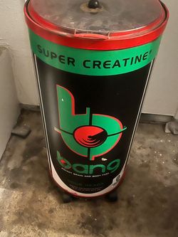 Bang Energy Drink Oversized Can Display