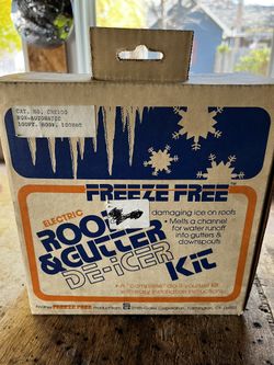 Roof And Gutter De-Icer Kit *Brand New*