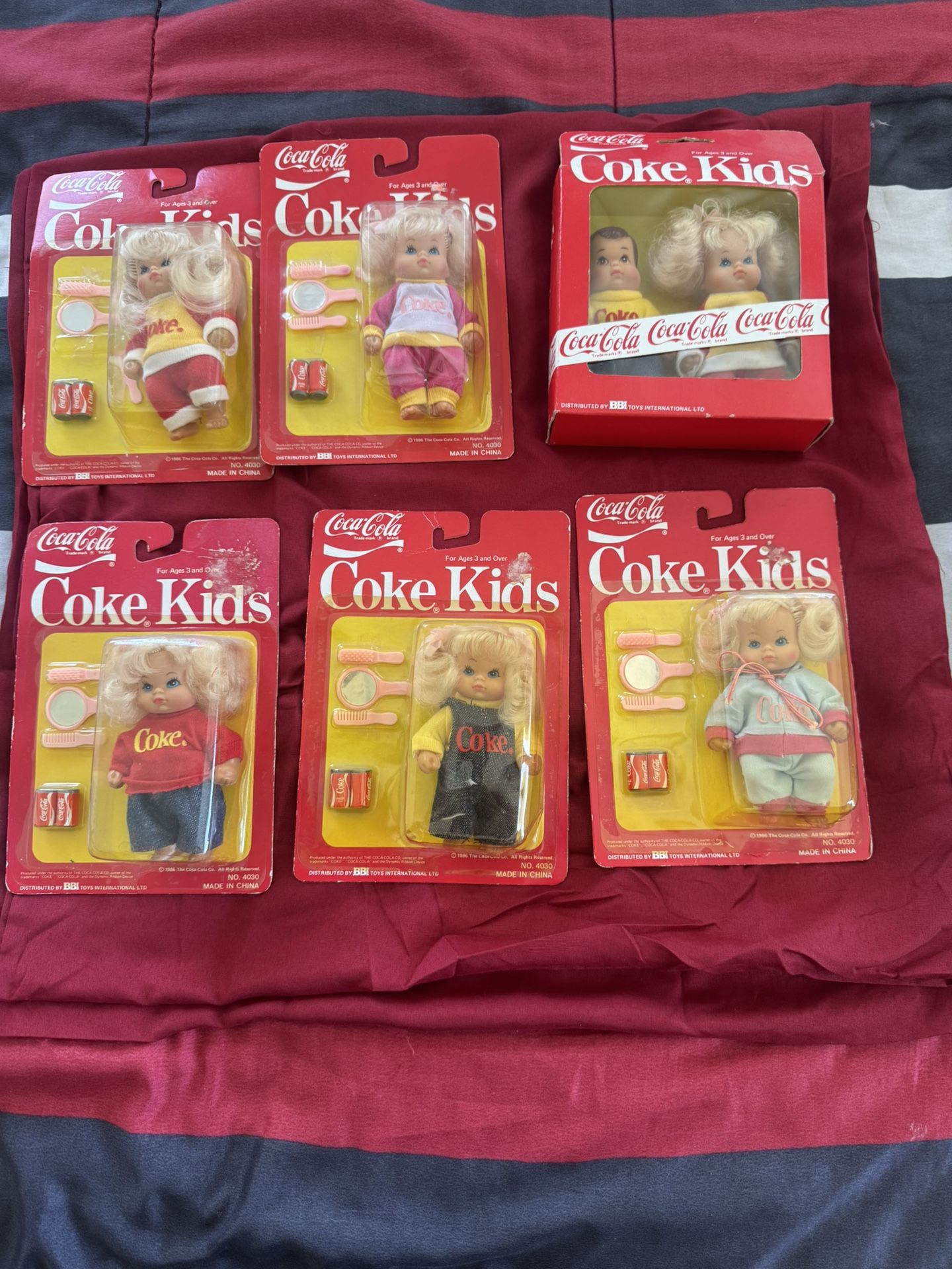 1986 Coca-Cola Kids Collectible Set