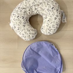 Boppy Pillow With Removable Cover & Storage Case