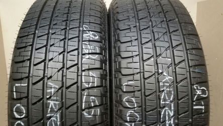 2 Tires 255 6t 18 bridgestone Dueler Alenza like new
