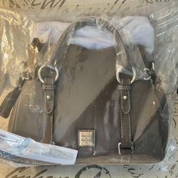 New Dooney & Bourke Leather Satchel 