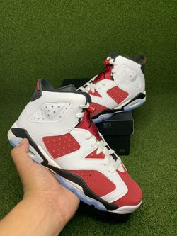 Jordan 6s “ Carmine 💥 “ Size 8.5w / 7y 