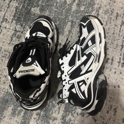 Black And White Balenciagas