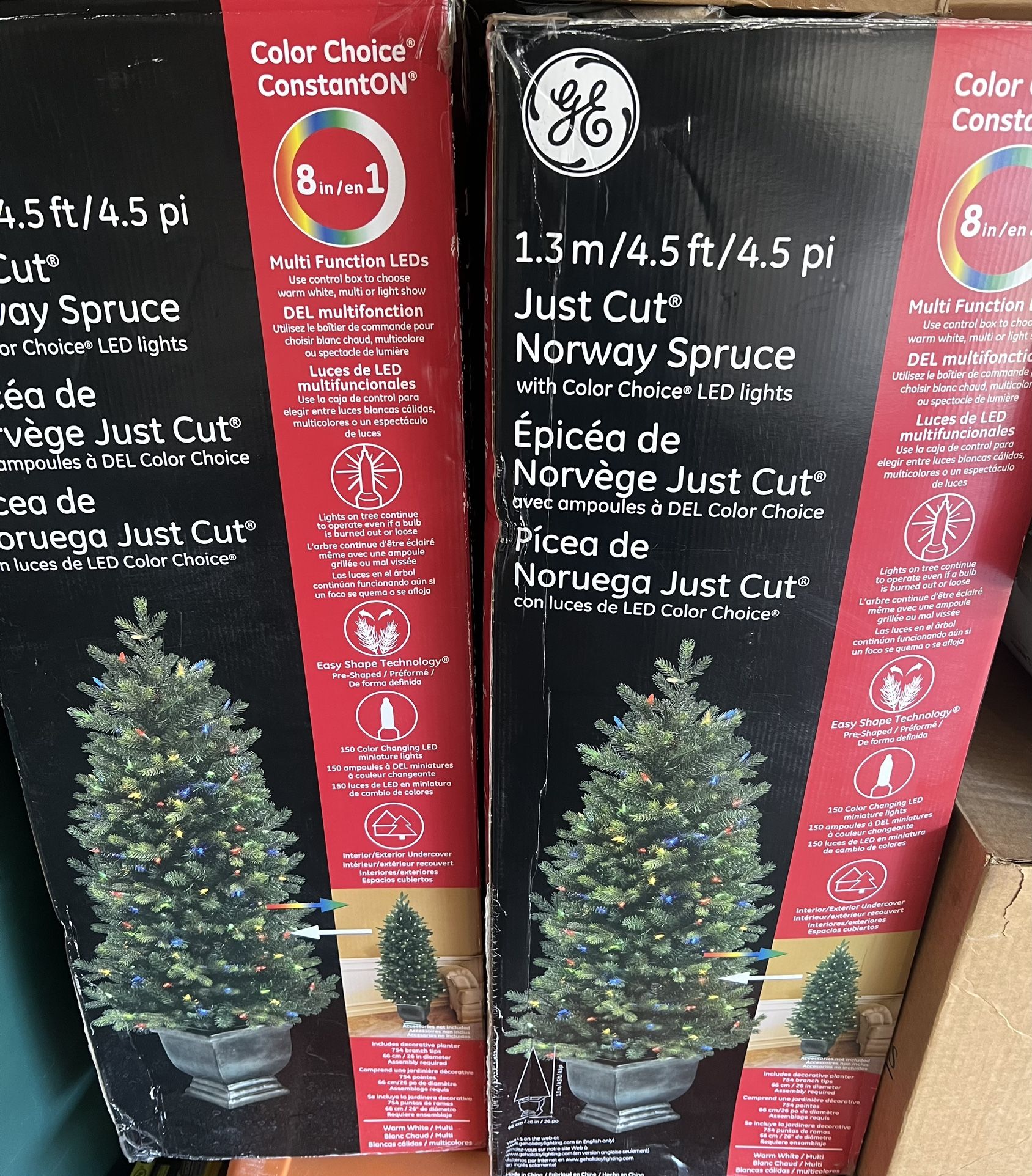 4.5 Feet Outdoor Xmas Trees