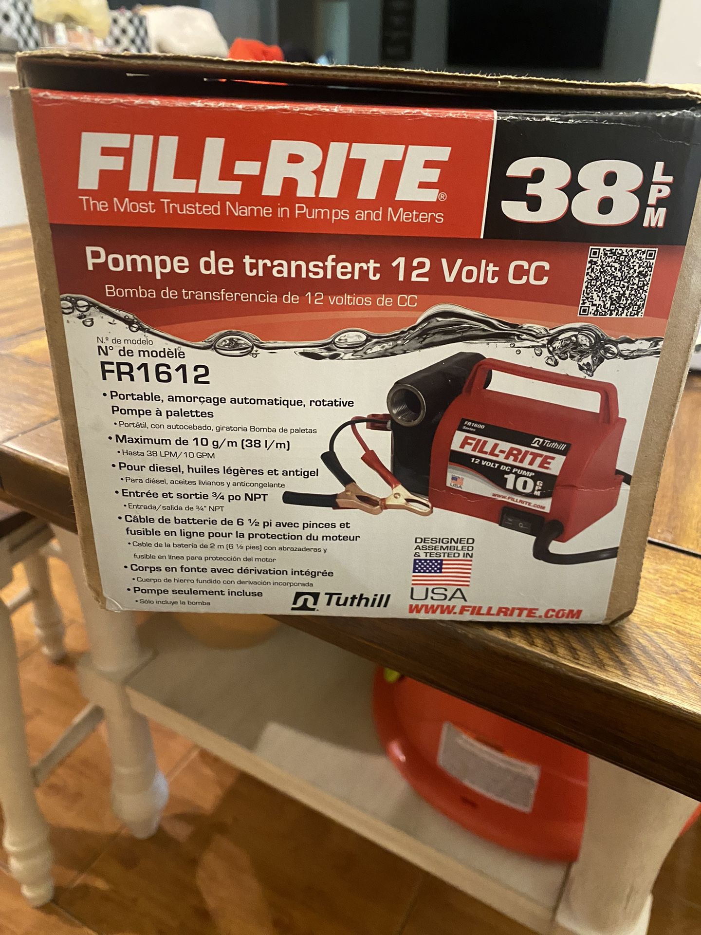 12 Volt Diesel Fuel Transfer Pump