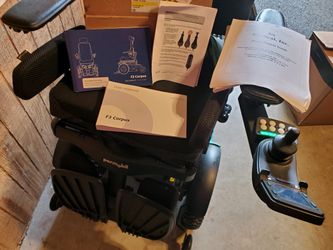 Permobil F3 Corpus Front Wheel Drive Power Wheel Chair  Thumbnail