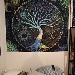 Tree Of Life Wall Tapestry 