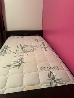 Wooden bed