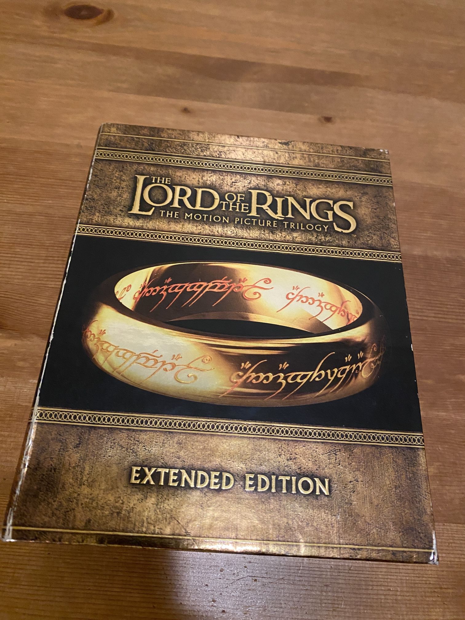 Lord Of The Rings Trilogy Extended Edition Blu-ray 