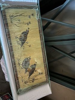 Lots of pictures and paintings. There’s even more that aren’t up.