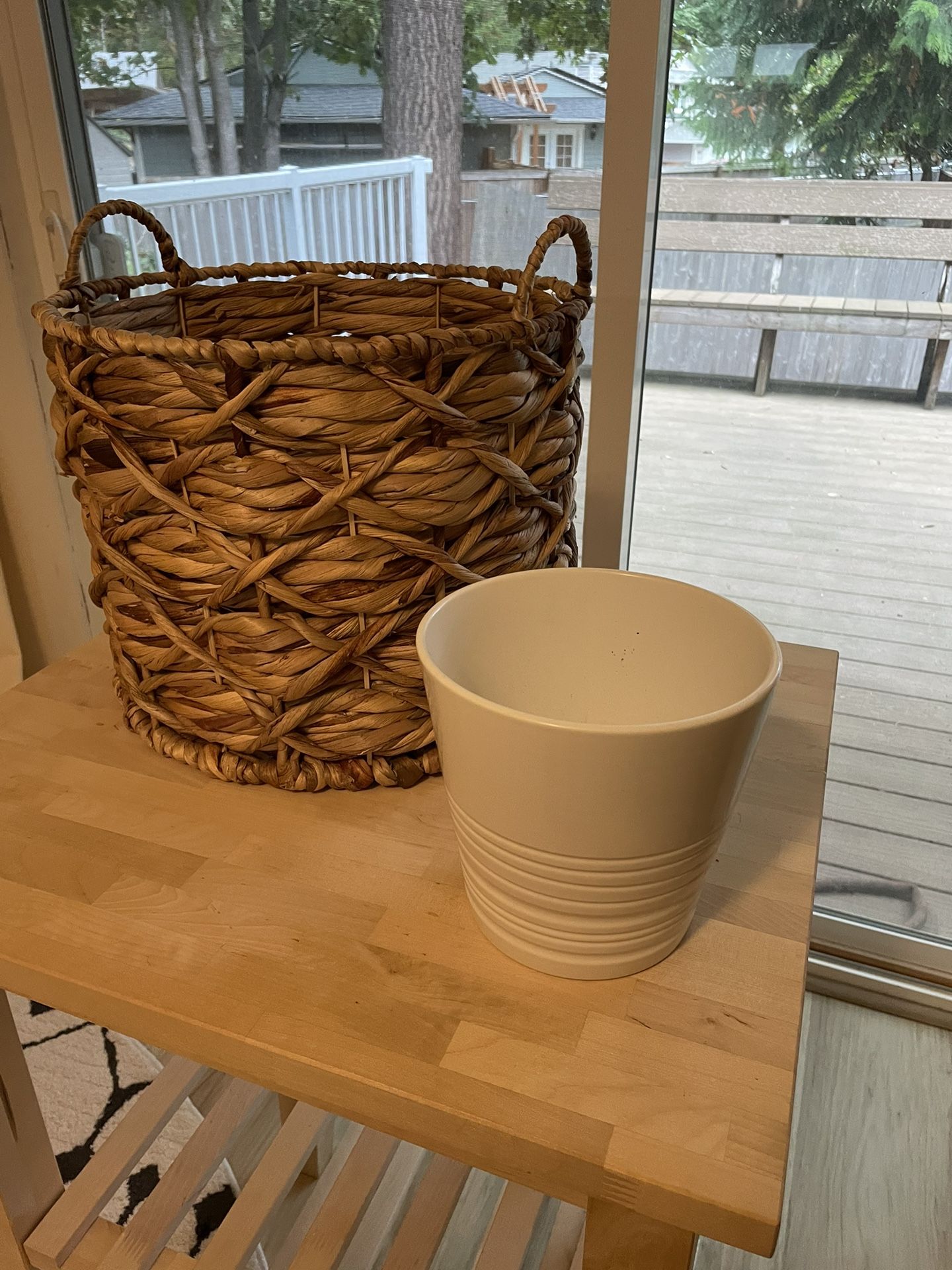 Plant Pot and Basket