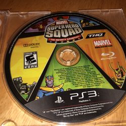 PS3 Game Marvel Super Hero 🦸‍♀️ Squad The Infinity Gauntlet 