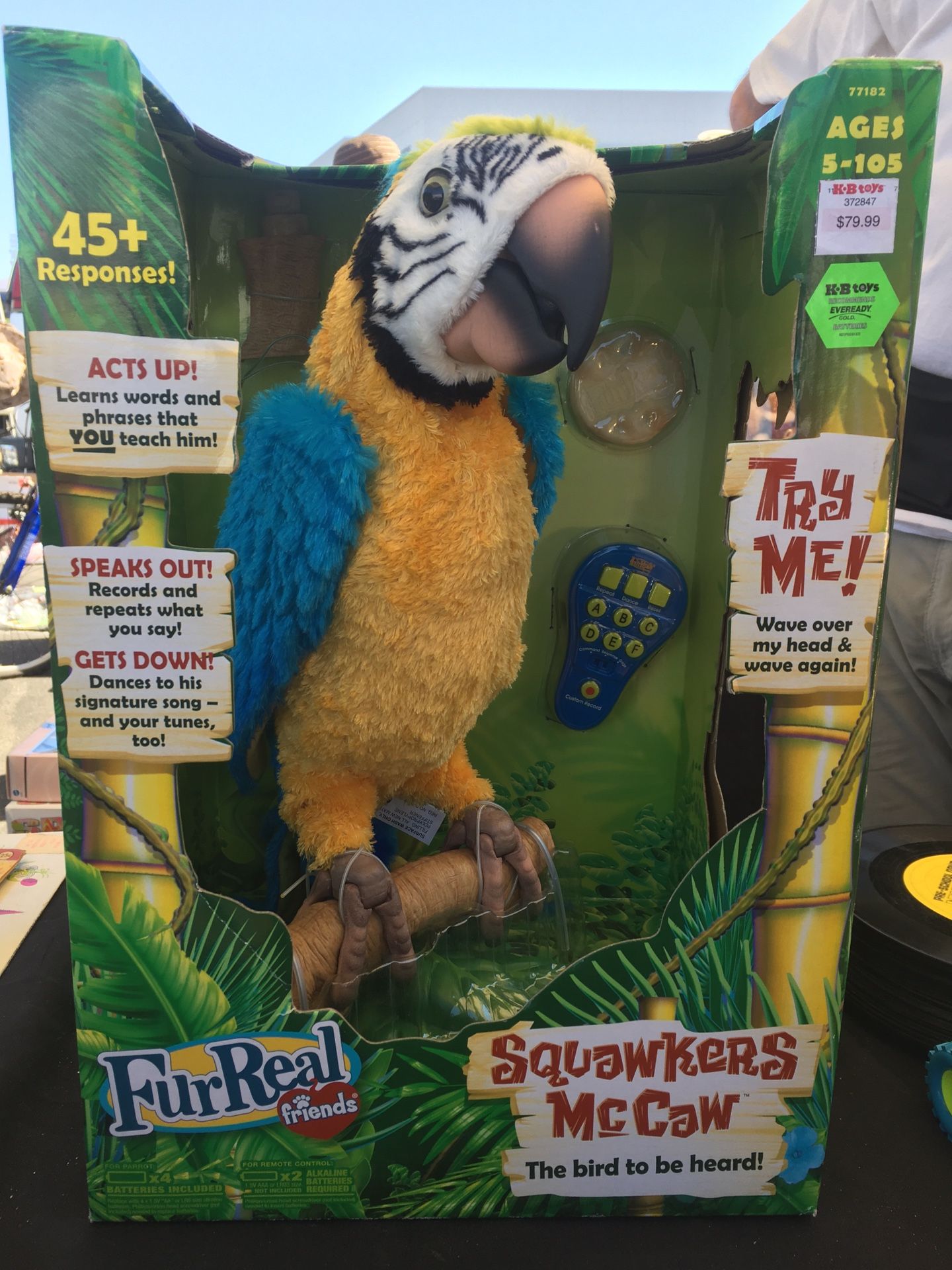 Hasbro furreal cheap parrot