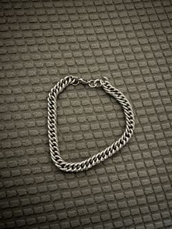 8 Inch Silver Bracelet