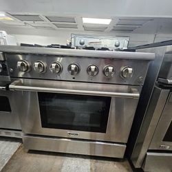 36" THOR KITCHEN GAS RANGE STAINLESS STEEL 