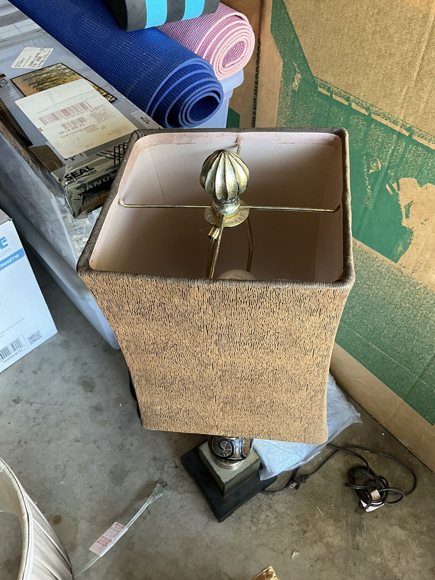 Antique Brown Lamp
