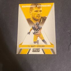 T.J. Watt 2021 Score Game Face #GF5