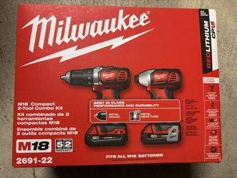 Milwaukee M18 2 Compact Tool Combo Kit 