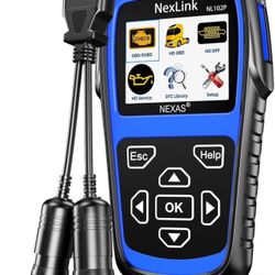 NEXAS Heavy Duty Truck Scanner with DPF Regen, Nexlink NL102P